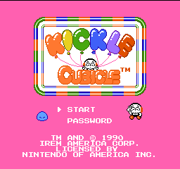 Kickle Cubicle Title Screen